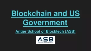 blockchain and us government