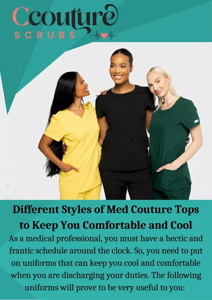 different styles of med couture tops to keep