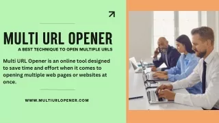 Open Multiple URLs with Ease: Introducing Multi URL Opener