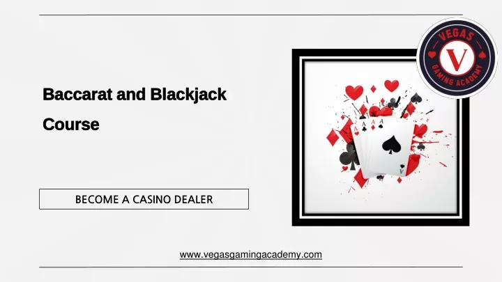 baccarat and blackjack course