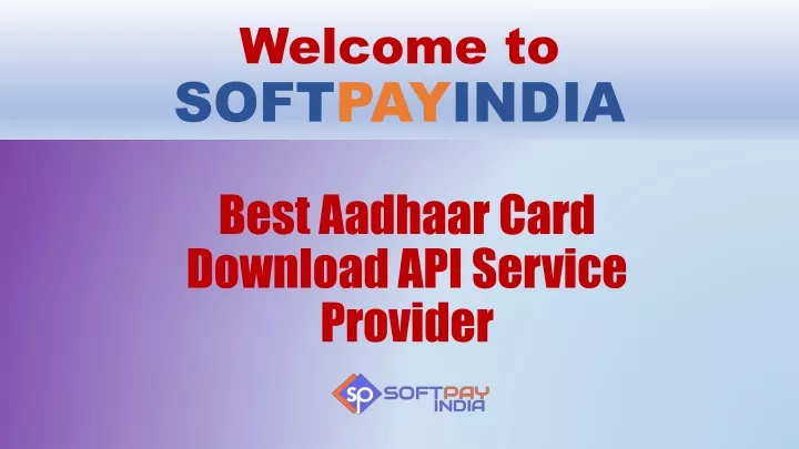 welcome to soft pay india