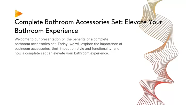 complete bathroom accessories set elevate your bathroom experience