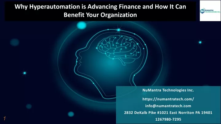 why h yperautomation is advancing finance and how i t c an b enefit y our o rganization