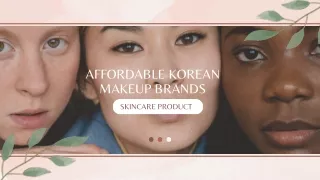 Affordable Korean Makeup Brands - Quality Products At Low Price