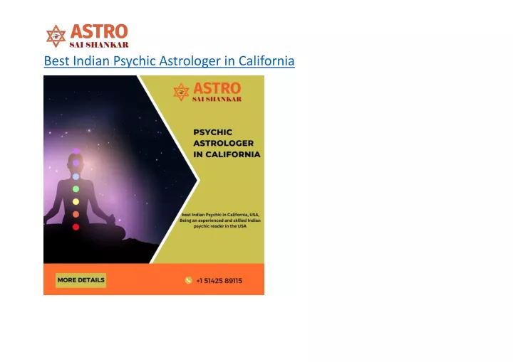 best indian psychic astrologer in california