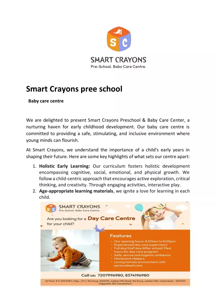 smart crayons pree school