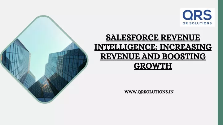 salesforce revenue intelligence increasing