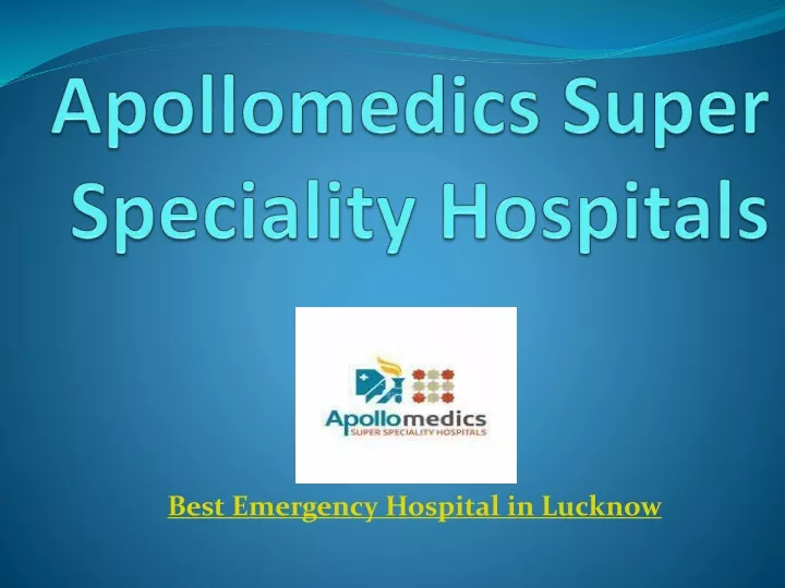 best emergency hospital in lucknow