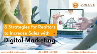 8 Strategies for Realtors to Increase Sales With Digital Marketing