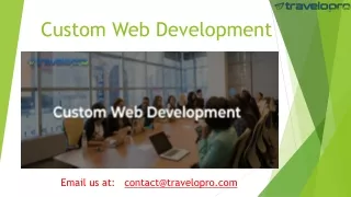 custom web development