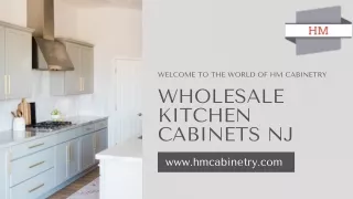 Transform Your Kitchen with HM Cabinetry: Leading Wholesale Kitchen Cabinets NJ