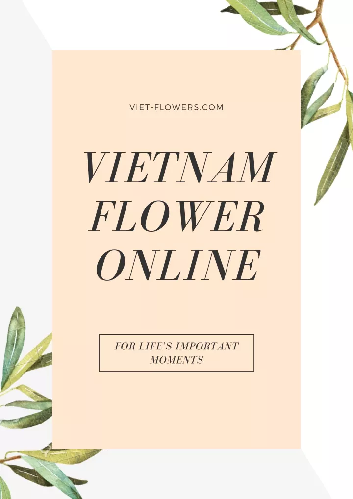 viet flowers com