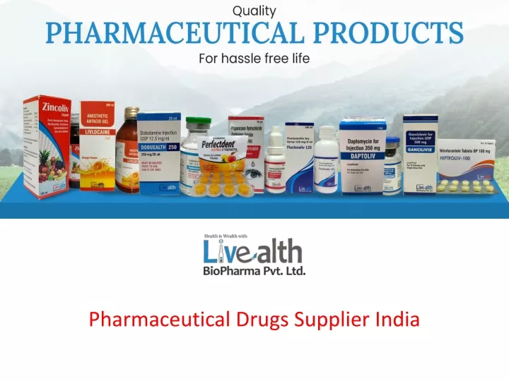 pharmaceutical drugs supplier india