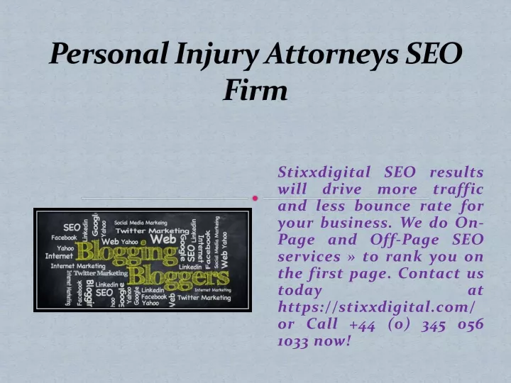 personal injury attorneys seo firm