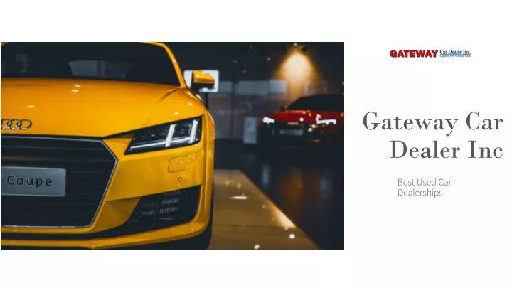 gateway car dealer inc