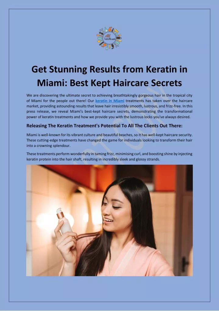 get stunning results from keratin in miami best