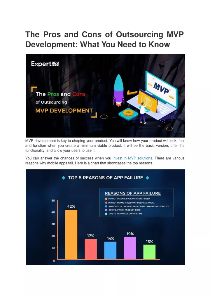 the pros and cons of outsourcing mvp development