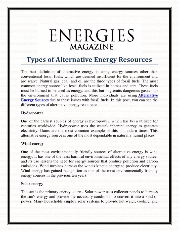 ppt-types-of-alternative-energy-resources-powerpoint-presentation