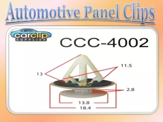 Automotive Panel Clips