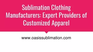 Sublimation Apparel Wholesale: Customizable Garments For Your Business Needs