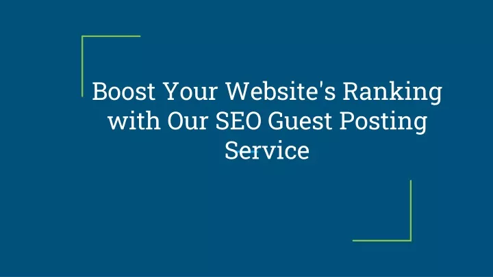 boost your website s ranking with our seo guest posting service