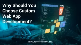 Why Should You Choose Custom Web App Development
