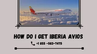 How do I get Iberia Avios