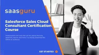 Salesforce Sales Cloud Consultant Certification Course