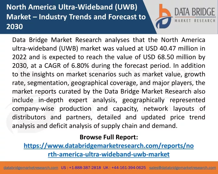 north america ultra wideband uwb market industry