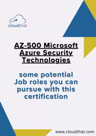 AZ500: Azure Security Engineer Associate