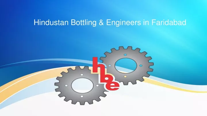 hindustan bottling engineers in faridabad