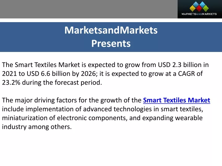 marketsandmarkets presents