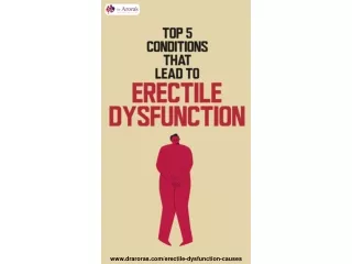 Cause of Erectile Dysfunction