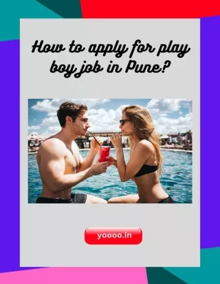 How to apply for play boy job in Pune