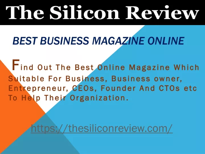 best business magazine online