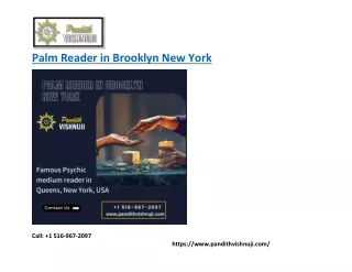 palm reader in brooklyn new york