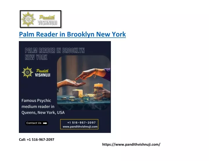 palm reader in brooklyn new york