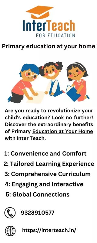 Primary education at your home