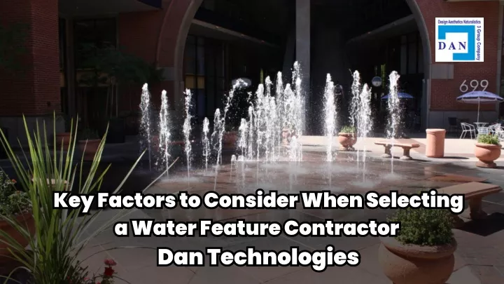 key factors to consider when selecting a water