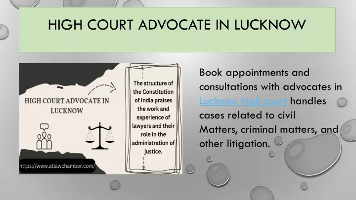 high court advocate in lucknow