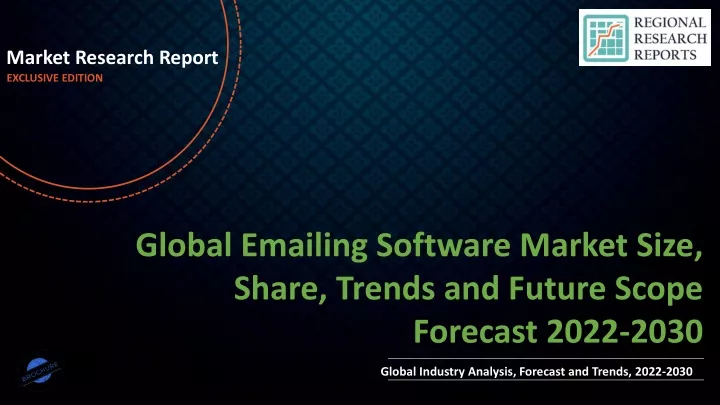 market research report exclusive edition