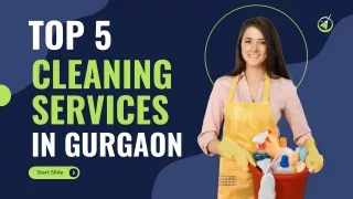 Top 5 Cleaning Services Company In Gurgaon