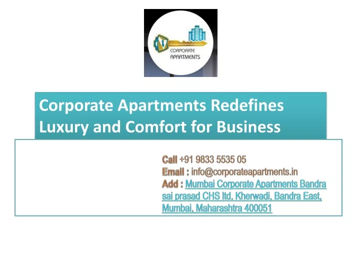 corporate apartments redefines luxury and comfort