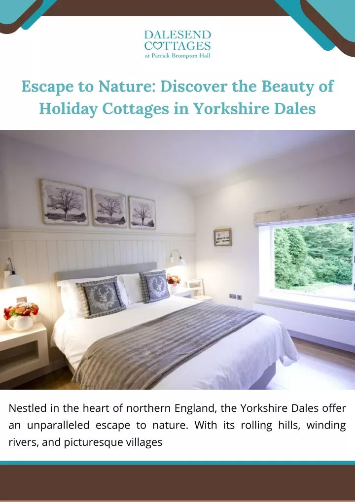 escape to nature discover the beauty of holiday