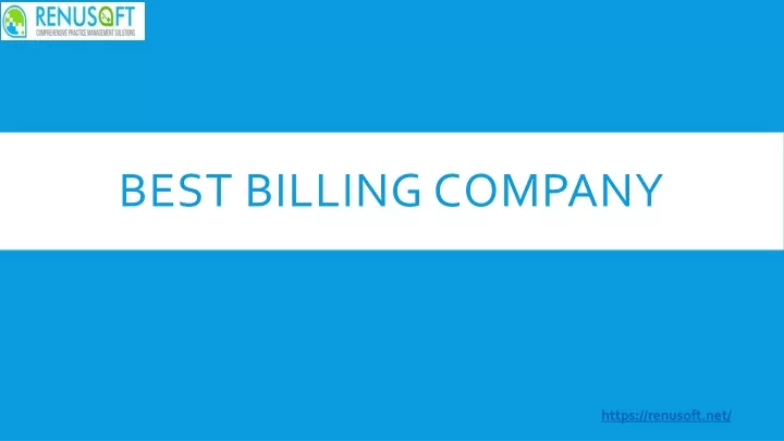 best billing company