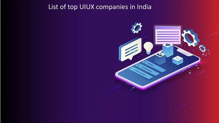 list of top uiux companies in india