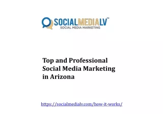 Top and Professional Social Media Marketing in Arizona