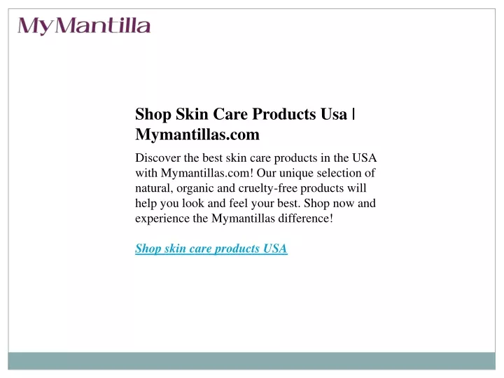 shop skin care products usa mymantillas com