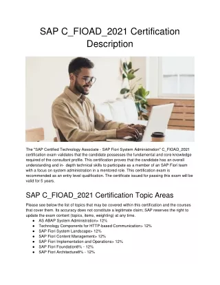 sap c fioad 2021 certification description