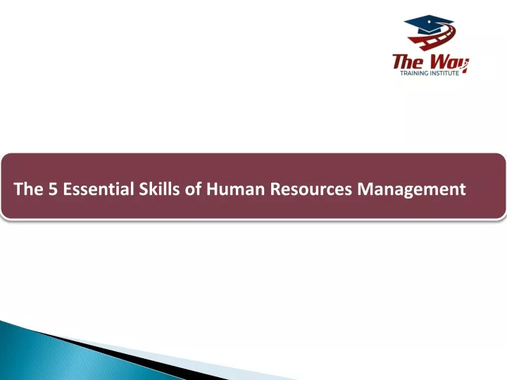 the 5 essential skills of human resources